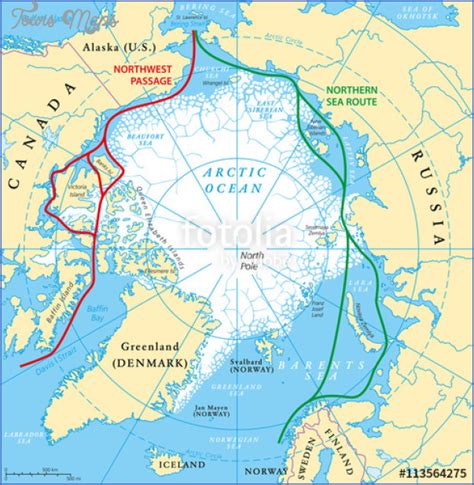 Arctic Circle Map