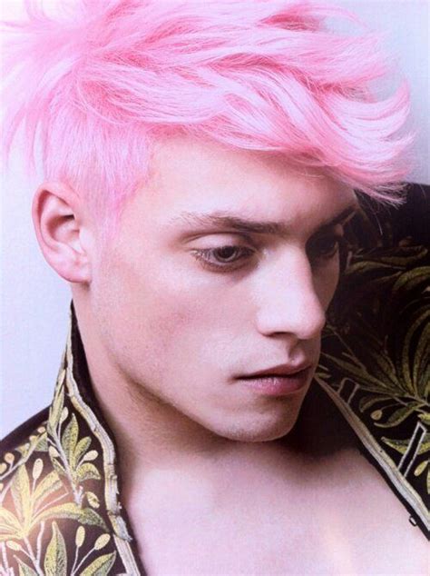 Hair Color Ideas For Men Mens Hairstylecom Pastel Pink Hair Color