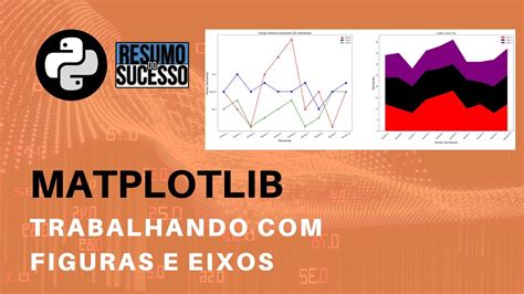 Manipulando Figura e Eixos Visualização de Dados MatPlotLib YouTube