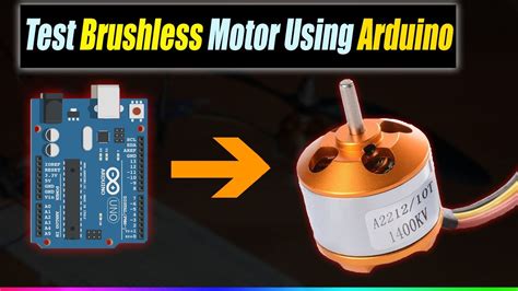 How To Control Brushless Motor Using Arduino How To Run Brushless