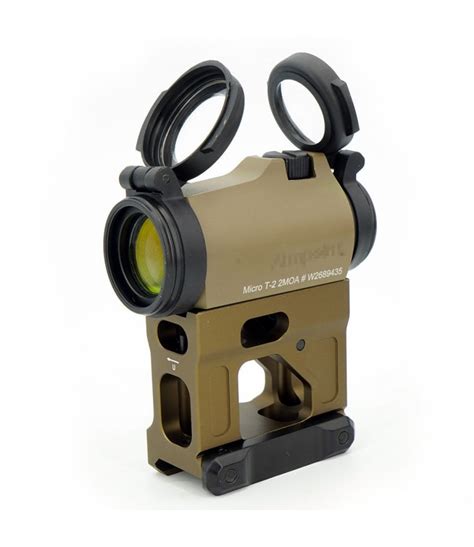 2022 Ver T2 Red Dot Sight Fde And Speed Mount Color Fde