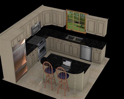 Luxury 12x12 Kitchen Layout With Island 51 For With 12x12 Kitchen