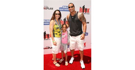 dwayne johnson and his daughter simone s cutest pictures popsugar celebrity uk photo 23
