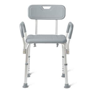 Medline Shower Chair With Arms And Back Medline Industries Inc