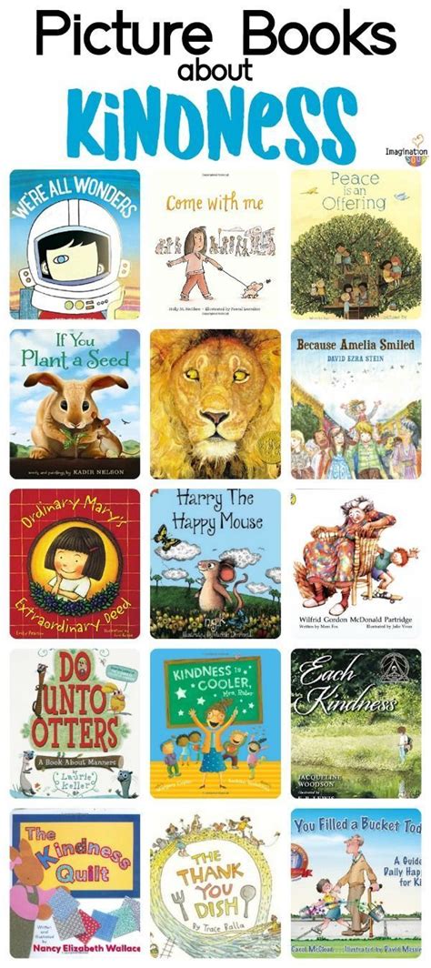 Great List Of Childrens Picture Books About Kindness Preschool Books