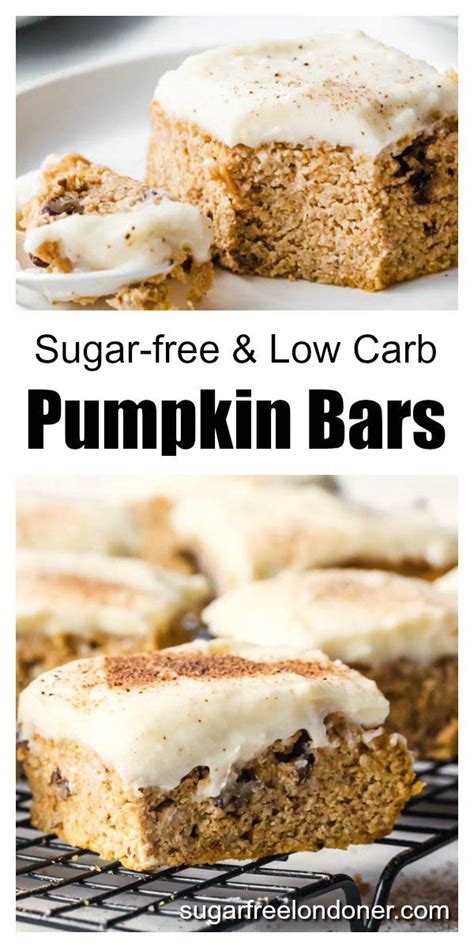 Better when cooled over night in the fridge. Light and fluffy healthy pumpkin bars topped with a silky ...