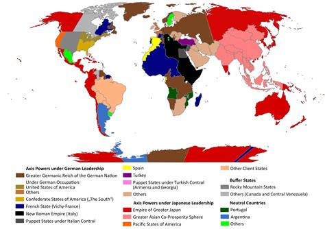 What If Nazi Germany Won World War Ii Tony Mapped It