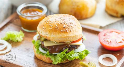 Burger -Brötchen selbermachen