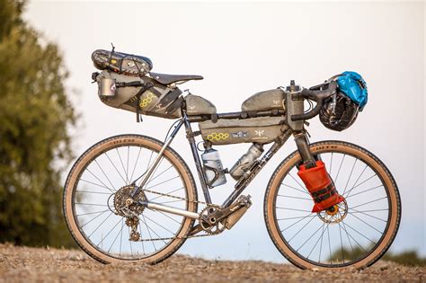 Handmade In Belgium Venom Gravel Bikepacking Bike With Apidura Bags