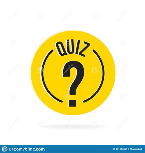 Quiz With Question Marks Sign Icon Questions And Answers Game Symbol
