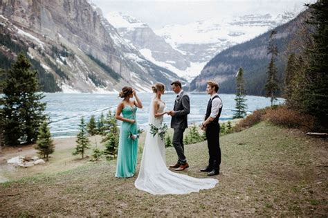 Stunning Lake Louise Styled Wedding At Banff National Park Alberta