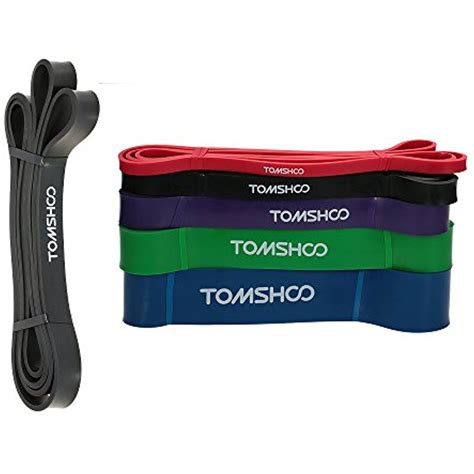 Tomshoo Pull Up Assist Band 208cm Stretching Resistance Band Workout