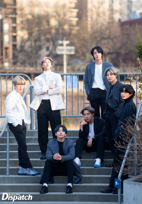 Naver X Dispatch Bts New York Clearing Photoshoot Preview Circuits Of Fever