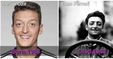 Reincarnation Between Mesut Ozil And Enzo Ferrari The World Of The
