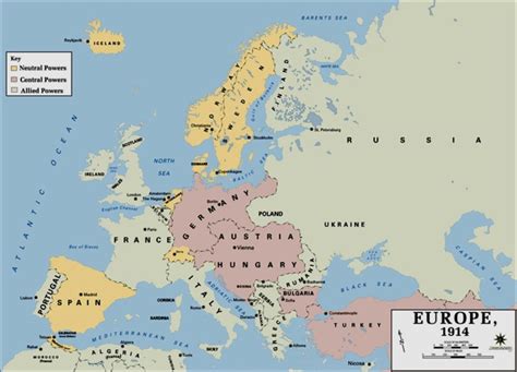 Carte des alliances militaires en europe en 1914. 31 August 1914 - Russian Poland | The Great War Blog