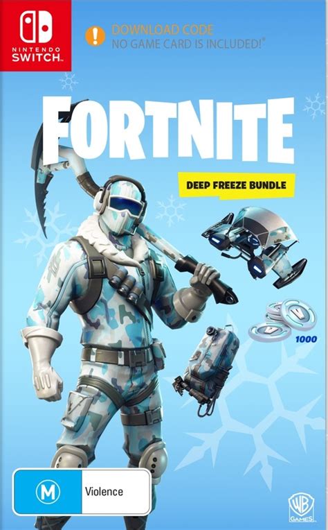 Nintendo released the fortnite wildcat bundle in the us as a cyber monday surprise for fans. Fortnite: Deep Freeze Bundle (code in box) | Nintendo ...