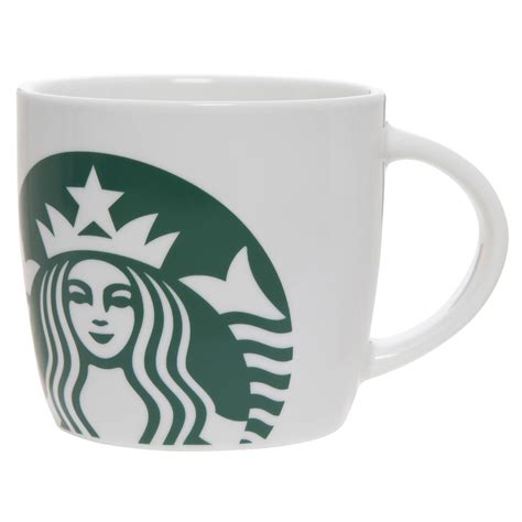 Starbucks 14oz White Ceramic Mug Walmart Inventory Checker Brickseek