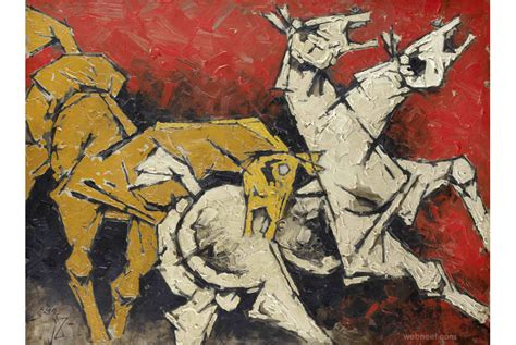 30 Controversial Mf Hussain Paintings Most Famous Indian Artist