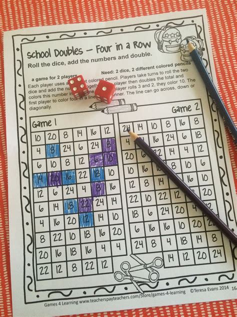 Math Games For First Graders In The Classroom
