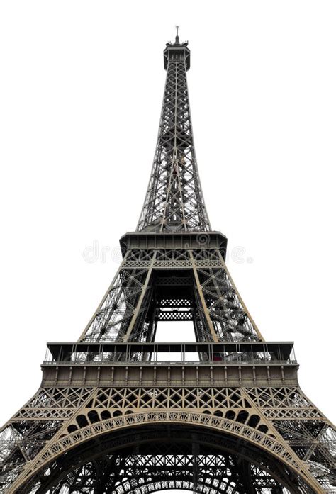 Eiffel Tower Stock Photo Image Of Travel Iron White 42805112