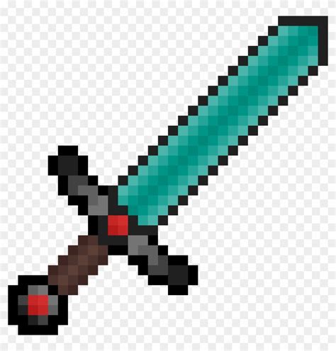 Ruby Gem Sword Minecraft Stone Sword Texture Clipart