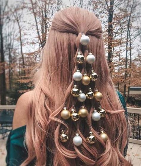 21 Easy Christmas Hairstyles To Wear This Holiday Season Page 2 Of 2 Stayglam