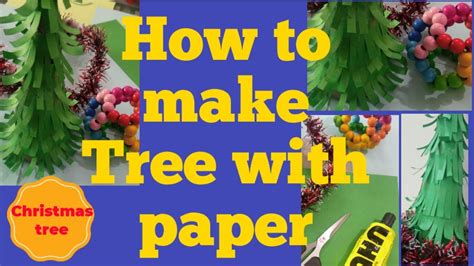 How To Make Christmas Craft Paper Activity For Preschoolers And Toddlers