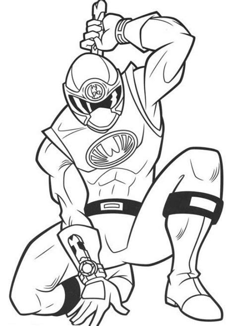 Power Rangers Ninja Storm Coloring Pages