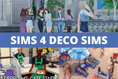 Sims 4 Deco People Cc Sims4downloads