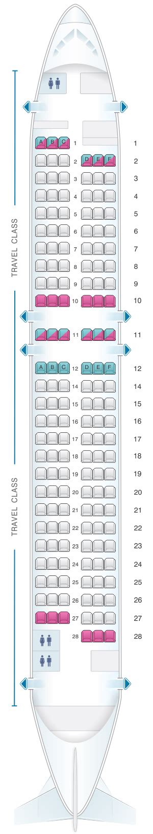 Seat Map Asiana Airlines Airbus A320 200 156PAX SeatMaestro Com