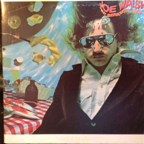 Joe Walsh But Seriously Folks Album Cover Art Vintage Vinyl