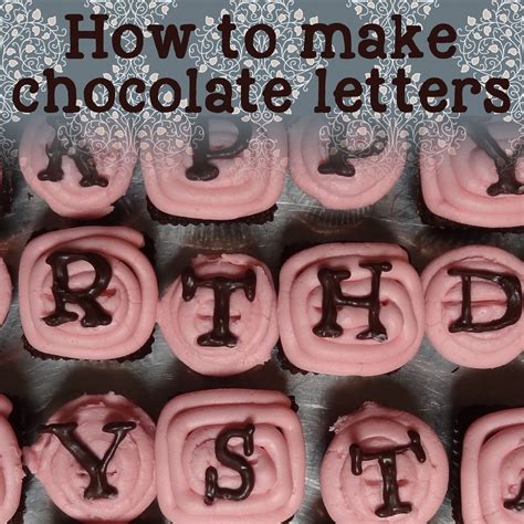 A complete overview of making chocolate at home or in a small artisan chocolate business. Jon & Holli's DIY: How to make Chocolate Letters and other ...