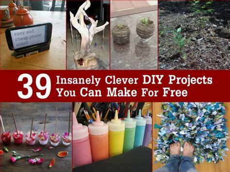 39 Insanely Clever Diy Projects You Can Make For Free
