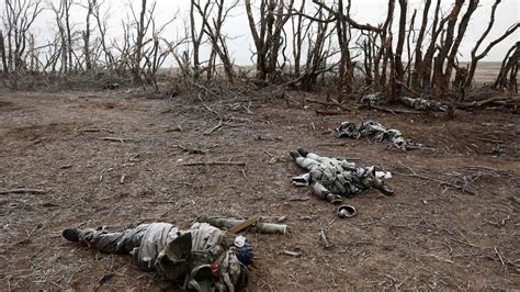 Russia Ukraine War Photos Of Dead Russian Soldiers On Frontline Reveal