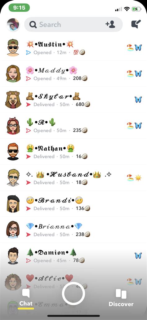 Pin By Rebeca On Love Snapchat Names Snapchat Friend Emojis