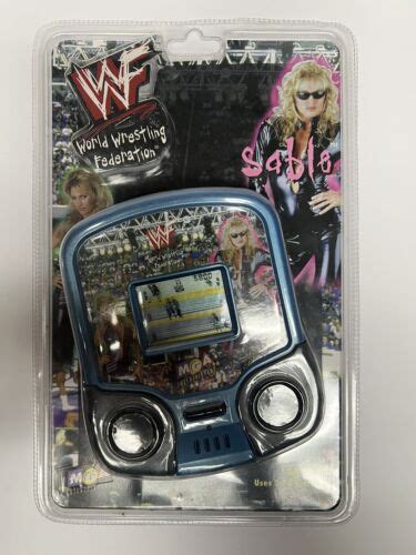 Wwf Lcd Hand Held Game Sable Sealed 1998 35051236337 Ebay