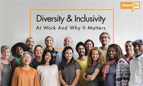 Diversity At Work And Why It Matters Monjin