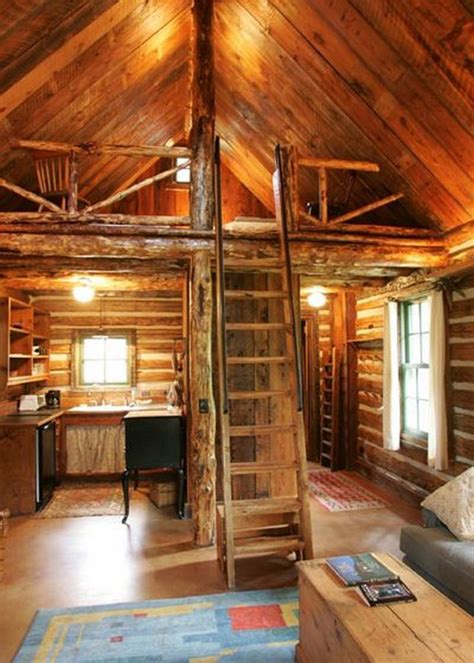 Rustic Little House On Prairie Cabin Cabin Interior Design Cabin