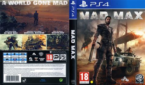 Mad Max Ps4 Dvd Cover 2015 Pal