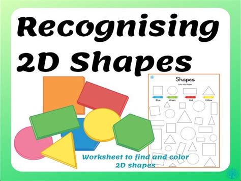 Identify And Count 2d Shapes Teaching Resources