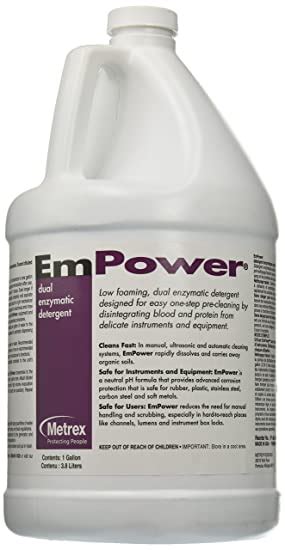 Metrex 10 4100 Empower Dual Enzymatic Detergent 1 Gal
