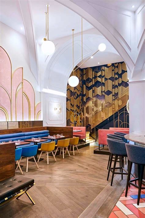 Oretta Toronto Art Deco Restaurant Interior Modern Art Deco Interior