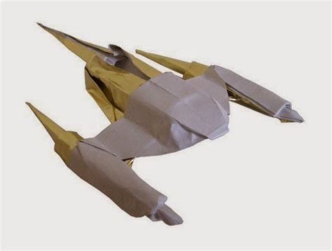 Origami Spaceship For Kids ~ Simple Origami Instructions