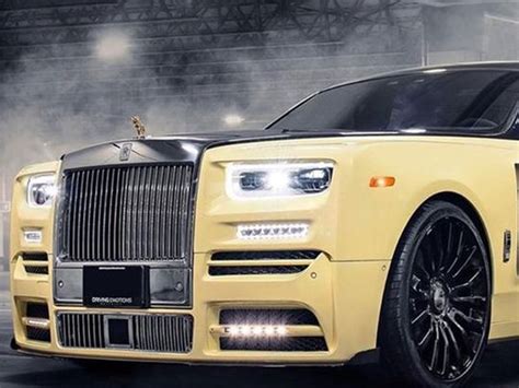 Drake Gets Rolls Royce Phantom With Solid Gold Owl Hood Ornament In