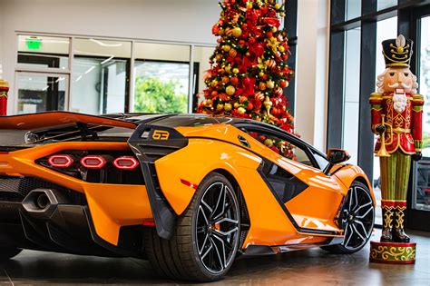 The Very First Lamborghini Sian Delivered In The Us Right In Time For