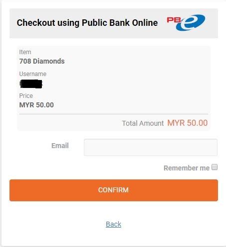 View detailed balances and transaction history. How to purchase UniPin through Public Bank Online ...