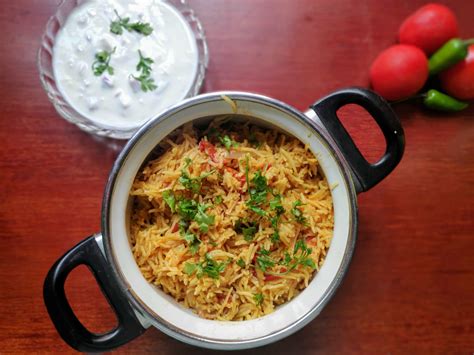 Tomato Rice Recipe One Pot Recipe With Basmati Rice The Indian Home