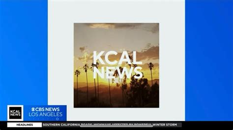 Kcbs Tv Kcal News At 5 On Cbs Los Angeles Open February 24 2023