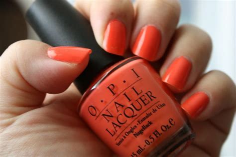 Opi Hot And Spicy Nail Polish Nails Manicure And Pedicure