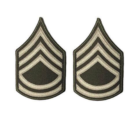 Agsu Us Army E7 Sergeant First Class Chevron Sew On Rank Male